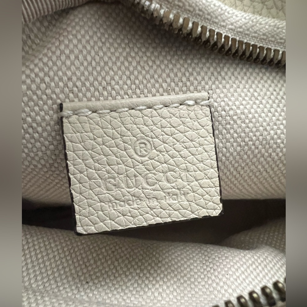 👑✅PRICE FIRM✅👑Gucci Small White Waist Bum Bag. NWOT - Picture 9 of 17
